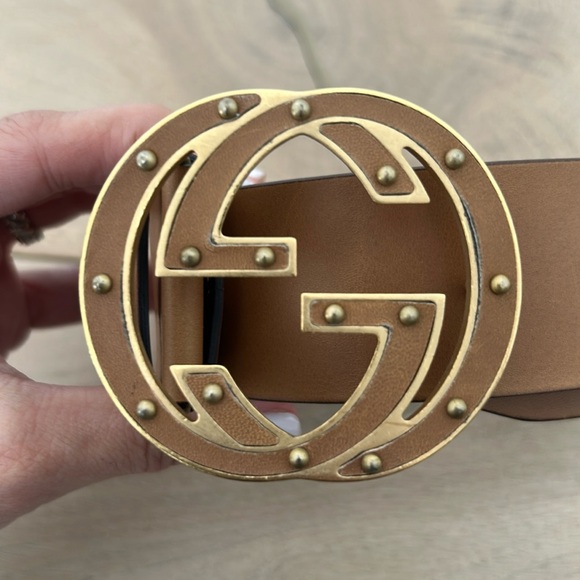 Gucci tan colored belt - Picture 2 of 6